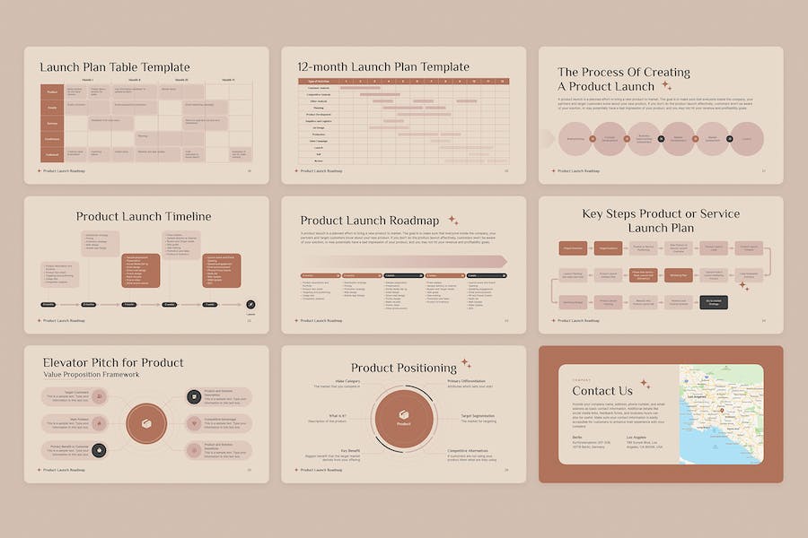 产品发布上市规划方案PPT模板 - 顶尖PPT