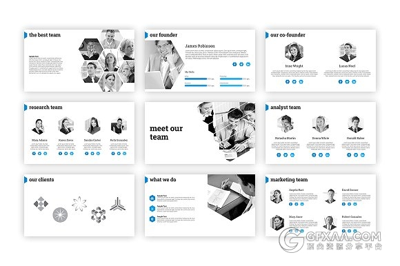 80多页商务企业分析总结汇报PPT模板 - 顶尖PPT
