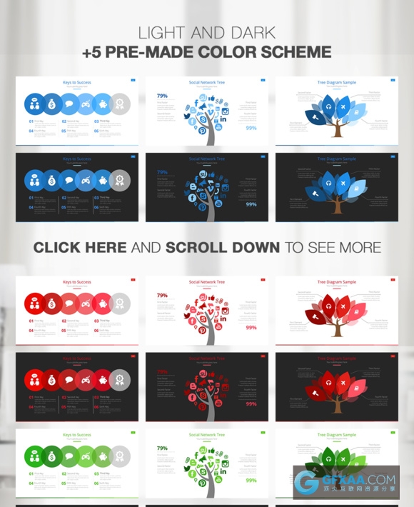 精美商务团队介绍职场报告PPT模板 - 顶尖PPT