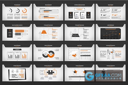 办公文件夹效果PPT模板 - 顶尖PPT