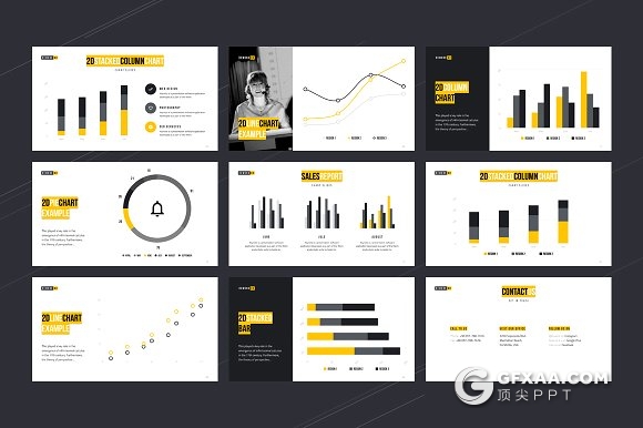 119页企业业务介绍投资组合keynote模板 - 顶尖PPT