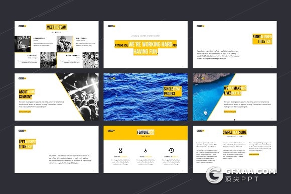 119页企业业务介绍投资组合keynote模板 - 顶尖PPT