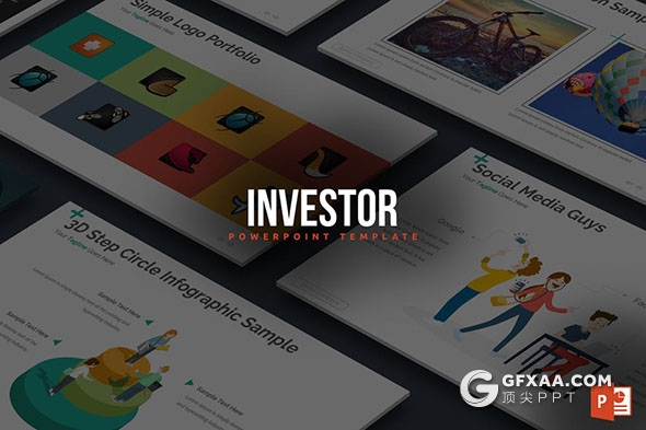 25页简单工作总结介绍PPT模板 - 顶尖PPT