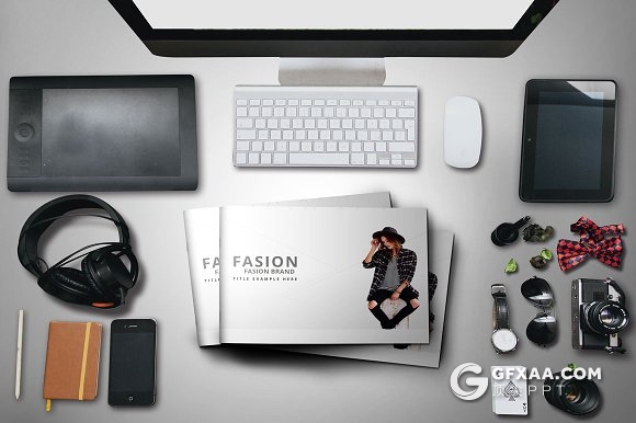 41页时尚流行服装展示keynote画册模板 - 顶尖PPT