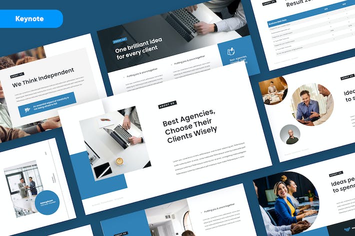 商业营销核心策略Keynote演示模板 - 顶尖PPT