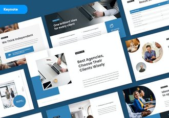 商业营销核心策略Keynote演示模板 - 顶尖PPT