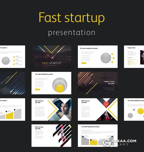 161页创意多边形组合商务数据统计PPT模板 - 顶尖PPT