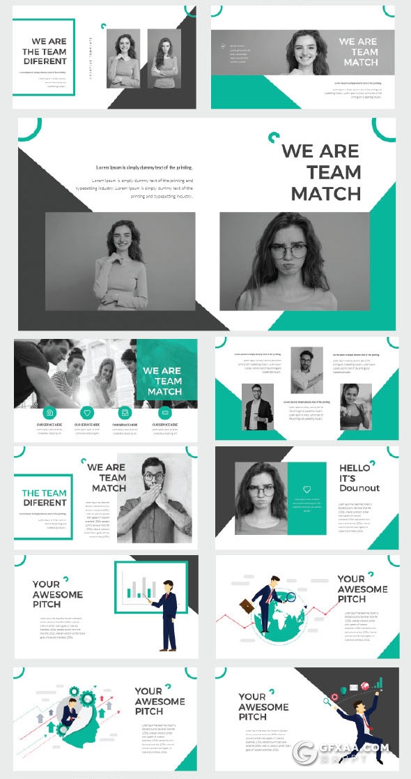 103页国外高端大气商务风格PPT模板 - 顶尖PPT