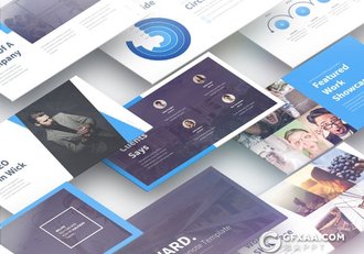 86页精致设计商务风格keynote模板10种配色 - 顶尖PPT