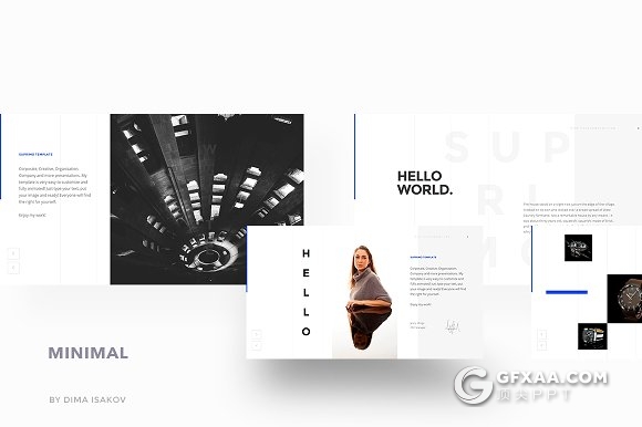110页极简商务风格多用途keynote模板 - 顶尖PPT