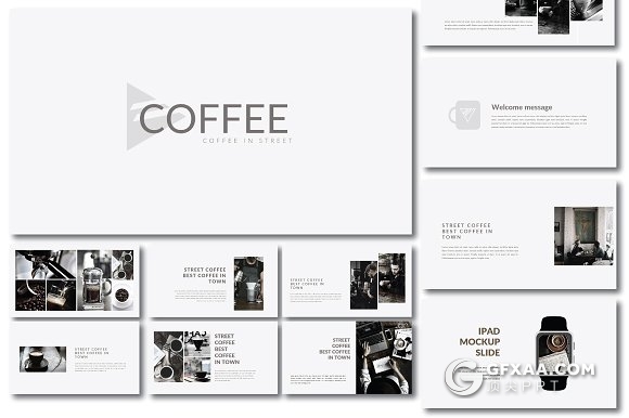 46页咖啡工艺介绍keynote模板 - 顶尖PPT