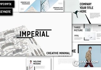 40页简约商务主题演讲keynote模板 - 顶尖PPT