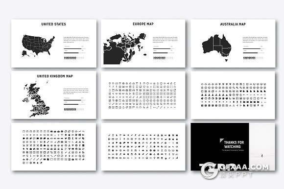 40页服装展示产品介绍简约风keynote模板 - 顶尖PPT