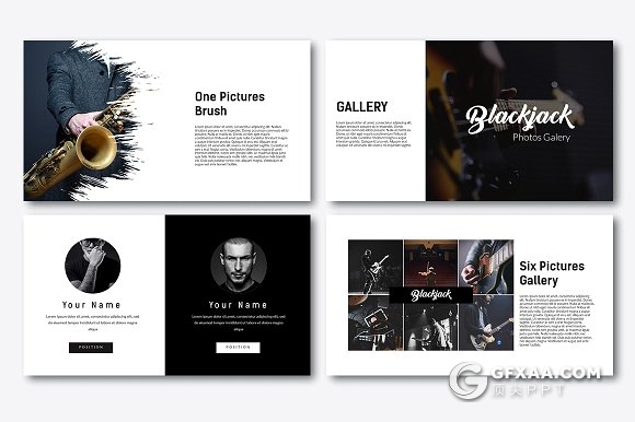 活动规划音乐演唱会介绍keynote模板 - 顶尖PPT