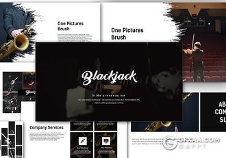 活动规划音乐演唱会介绍keynote模板 - 顶尖PPT