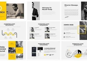 27页公司工作汇报总结PPT模板 - 顶尖PPT