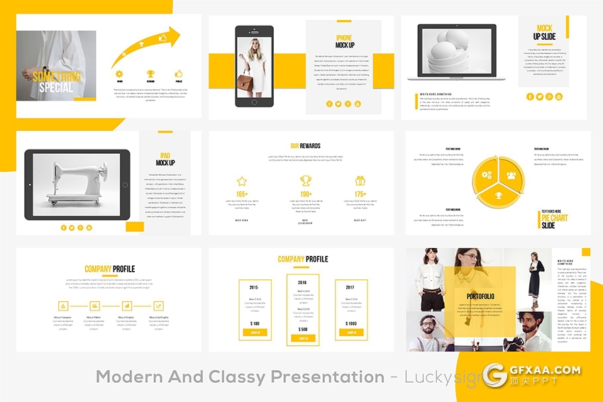 50页扁平化设计师个人介绍通用ppt模板 - 顶尖PPT