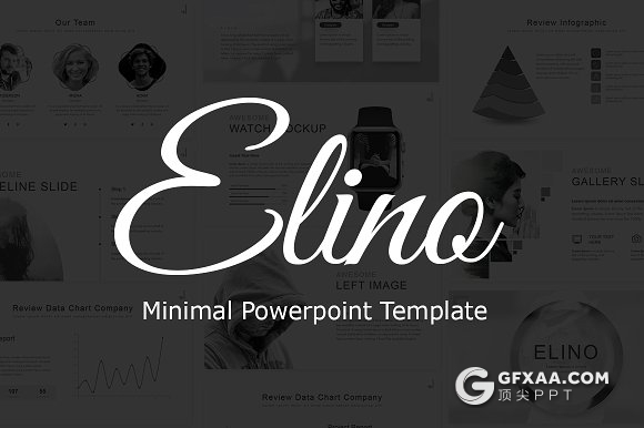 61页创意版式设计商务通用高逼格PPT模板 - 顶尖PPT