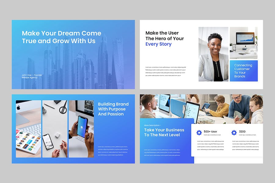 国外商务融资计划书Keynote模板 - 顶尖PPT