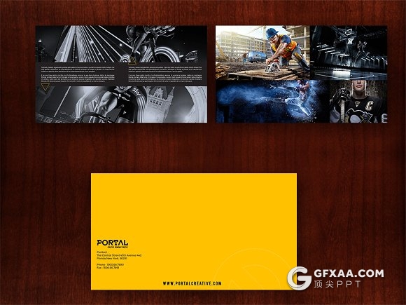 63页设计公司作品展示PPT模板 - 顶尖PPT