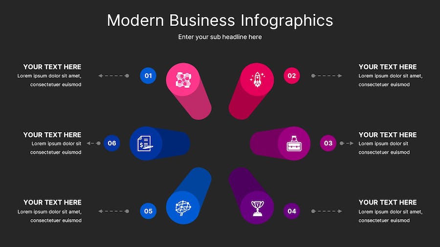 现代商业融资计划演讲Keynote模板 - 顶尖PPT