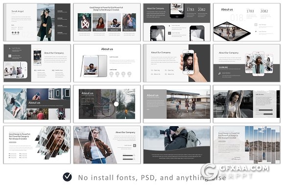 88页高逼格商务多用途PPT模板 - 顶尖PPT