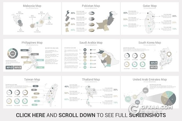 210页多用途国外PPT模板图形图表大合集 - 顶尖PPT