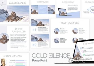 20页简约风景图片展示PPT模板4:3规格 - 顶尖PPT