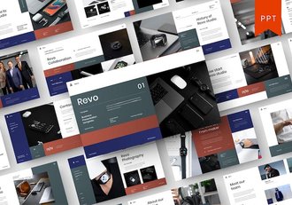 商务咨询团队介绍计划总结PPT模板 - 顶尖PPT