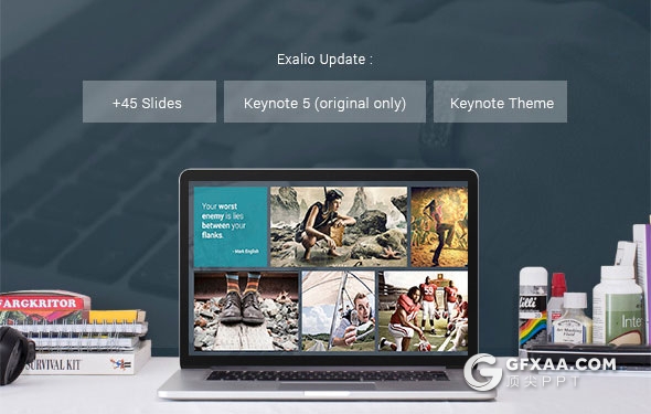 135页企业集团介绍精美商务风格keynote模板 - 顶尖PPT