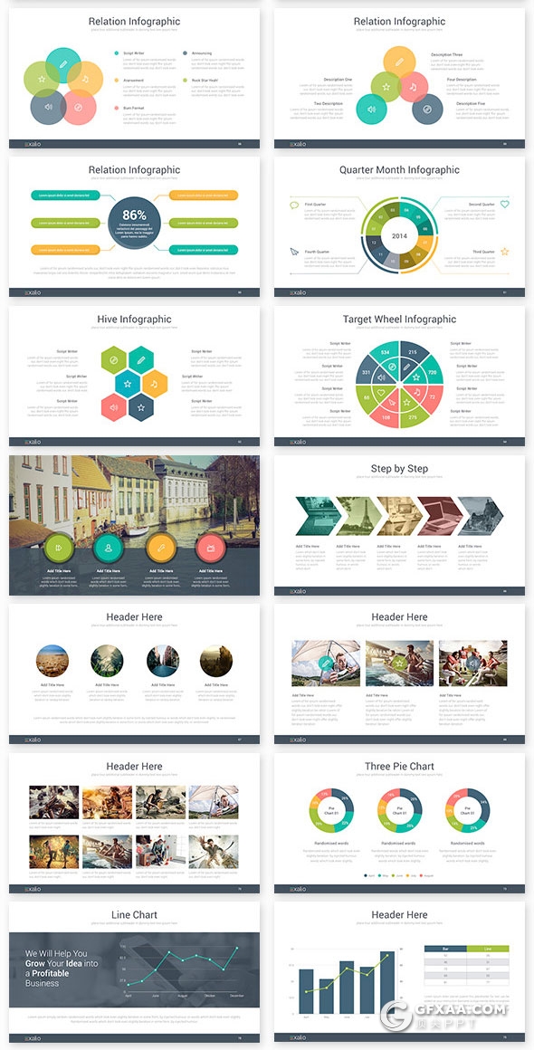 135页企业集团介绍精美商务风格keynote模板 - 顶尖PPT