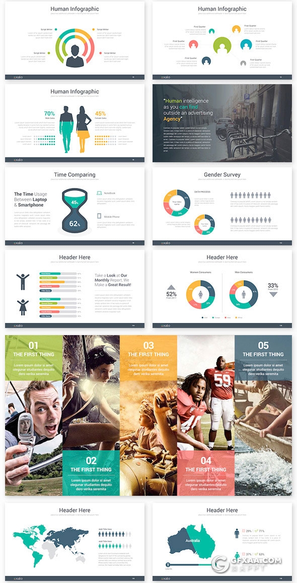 135页企业集团介绍精美商务风格keynote模板 - 顶尖PPT