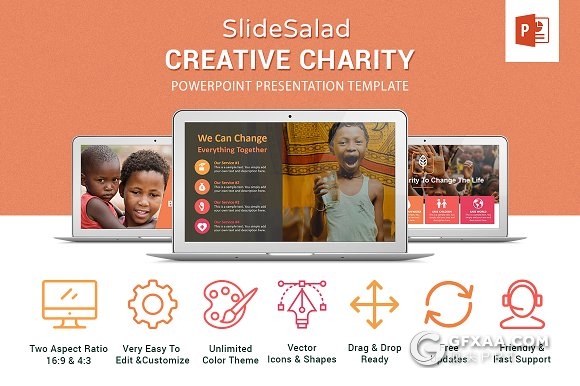 45页彩色商务风格PPT模板90种XML配色文件 - 顶尖PPT