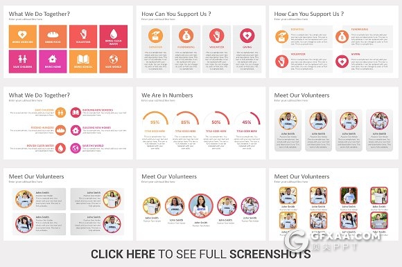 45页彩色商务风格PPT模板90种XML配色文件 - 顶尖PPT