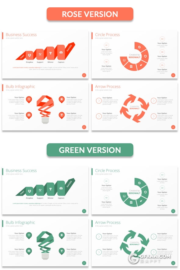 131页卡通人物商务风格PPT模板多种配色设计 - 顶尖PPT