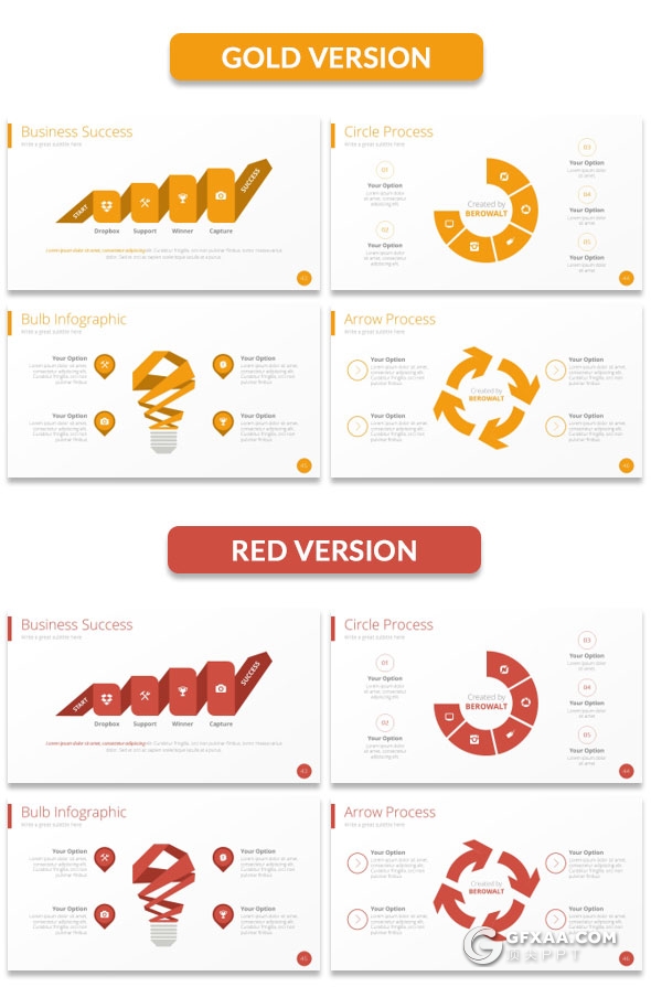 131页卡通人物商务风格PPT模板多种配色设计 - 顶尖PPT