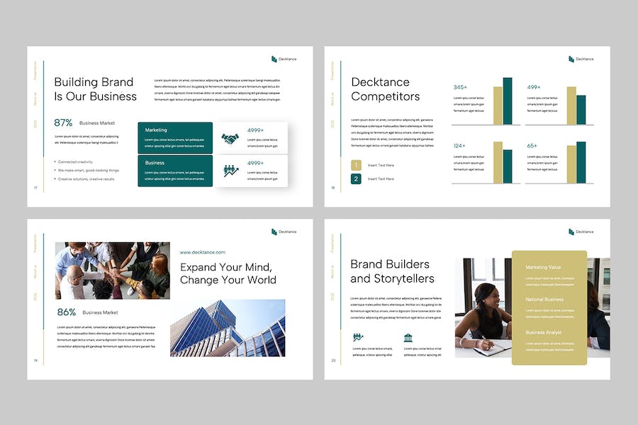 专业商务咨询Keynote演示模板 - 顶尖PPT