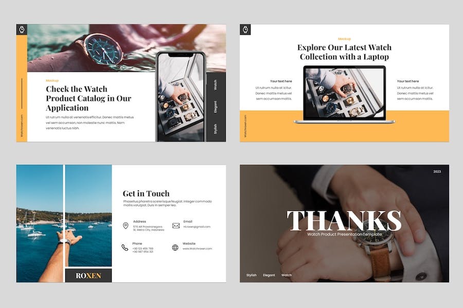 手表产品展示推介宣传营销品牌方案PPT模板 - 顶尖PPT