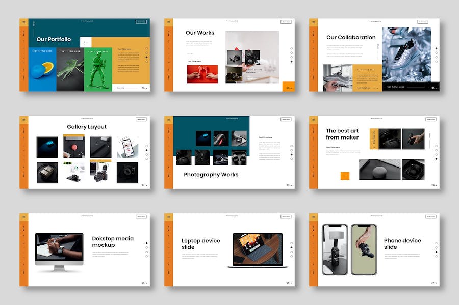 创意大气摄影展示企业营销计划合作市场调研通用keynote模板 - 顶尖PPT