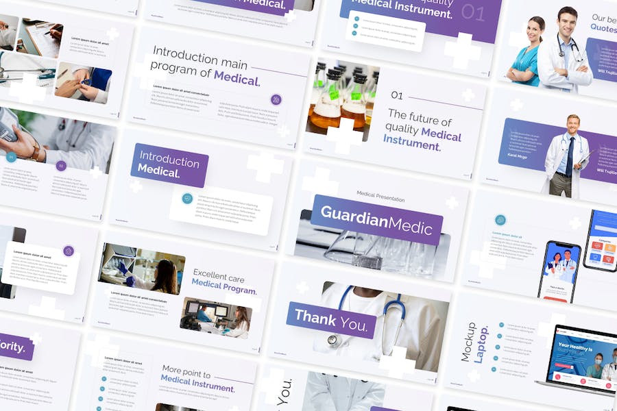 医学卫生知识宣传PPT模板 - 顶尖PPT