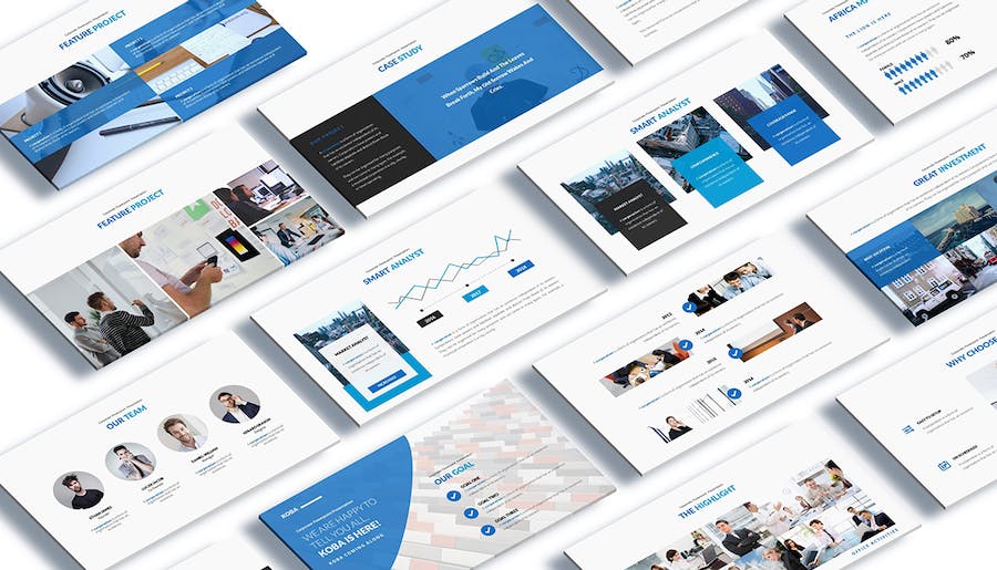 商务项目演讲展示Keynote模板 - 顶尖PPT