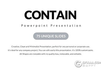 75页简约文艺风格PPT模板 - 顶尖PPT