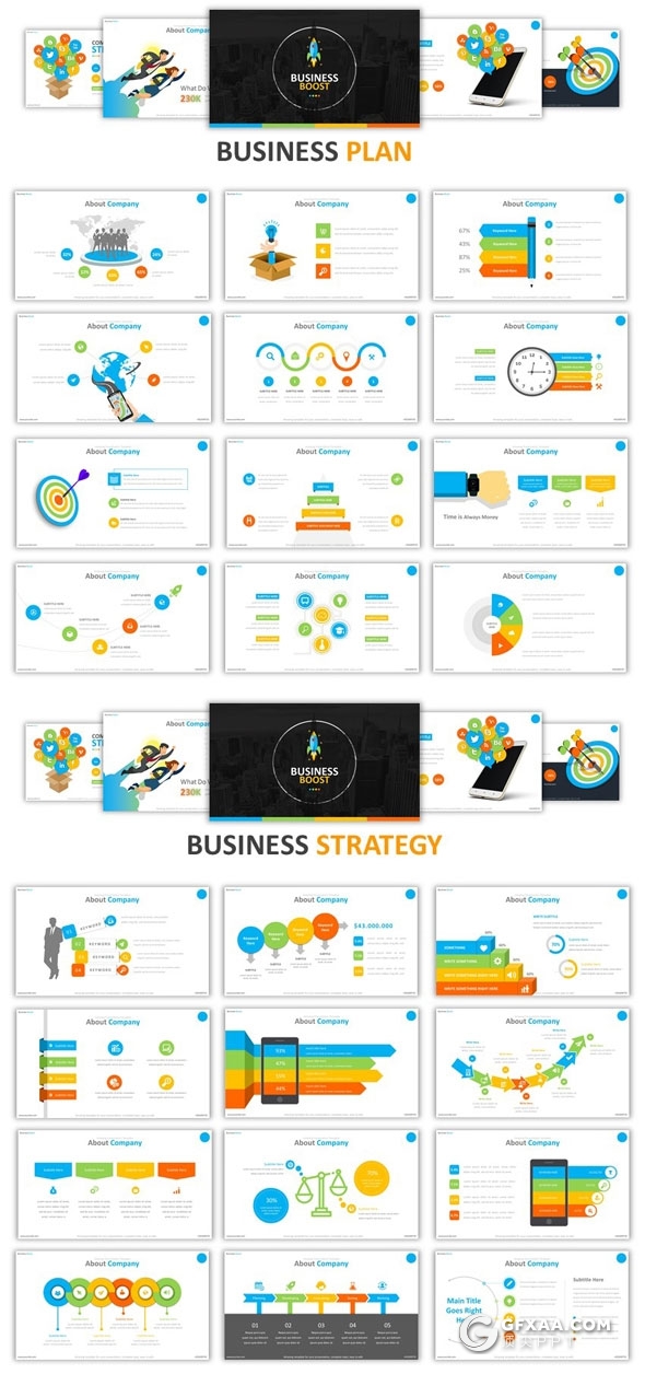 403页大型国外商务多用途PPT模板 - 顶尖PPT