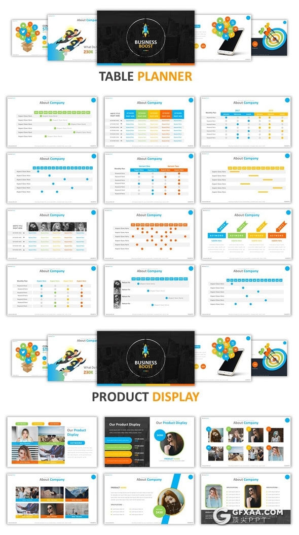 403页大型国外商务多用途PPT模板 - 顶尖PPT