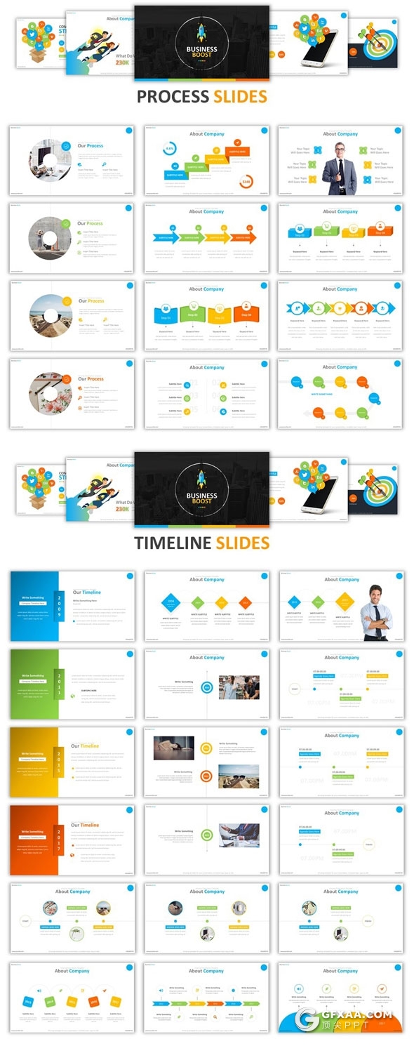 403页大型国外商务多用途PPT模板 - 顶尖PPT