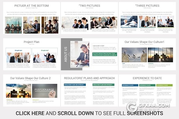 100页多种图形图表商务多用途PPT模板 - 顶尖PPT