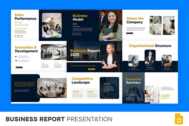 经济报道财务分析业绩展示PPT模板 - 顶尖PPT