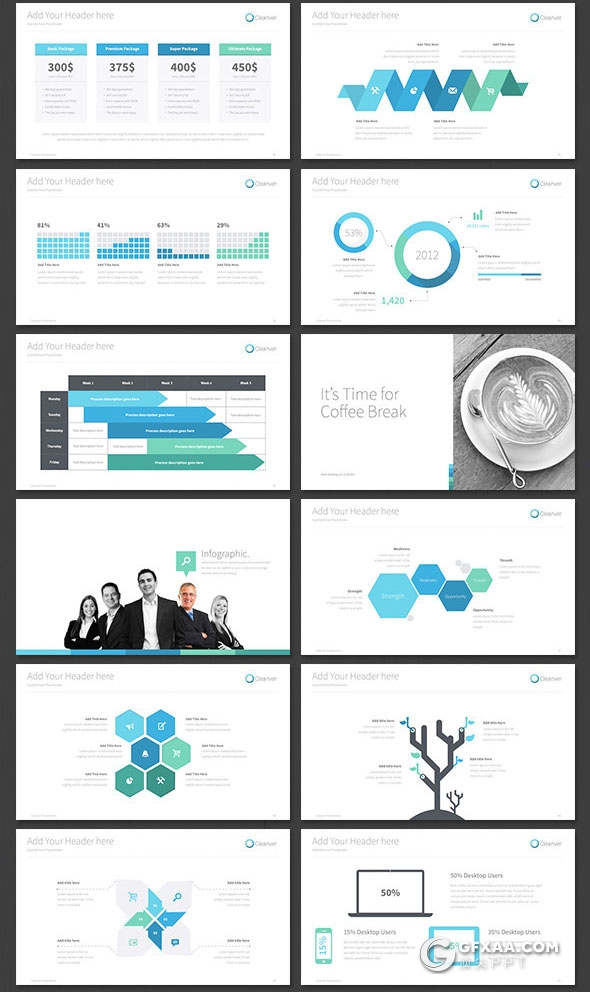 100多页企业介绍工作总结计划keynote模板 - 顶尖PPT