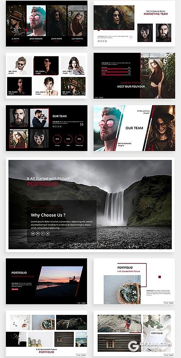 91页创意商务风格国外高端PPT模板 - 顶尖PPT