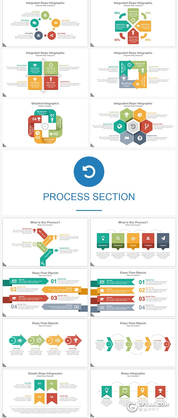 300页高逼格国外PPT模板20种主题配色 - 顶尖PPT